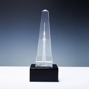 ישיר במפעל מותאם אישית k9 קריסטל <span class=keywords><strong>3</strong></span> מגולף בתוך בסיס לד מגולף בתוך גביע קריסטל - Product Image 2