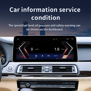Radio para Auto con Sistema Linux de 12.3 Pulgadas para BMW Serie 7 F01 F01 F03 F04 2009-2017, Sistema CIC NBT, Reproductor Multimedia para Auto, CarPlay Inalámbrico, Navegación Automática - Product Image 5