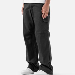 Pantalones Cargo de Hombre, Estilo Urbano, de Algodón, Corte Holgado, Pierna Ancha, con Múltiples Bolsillos, Personalizables, Nueva Moda OEM - Product Image 6