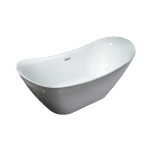 MATCH WELL Modern <span class=keywords><strong>1</strong></span>,4-<span class=keywords><strong>1</strong></span>,8 M Blanco Acrílico Independiente Whirlpool Masaje Bañera Función <span class=keywords><strong>de</strong></span> remojo Escurridor Accesorio Portátil - Product Image 3