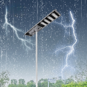 Lámpara <span class=keywords><strong>Solar</strong></span> de Calle <span class=keywords><strong>LUMIO</strong></span> de Aluminio, Impermeable IP65, Panel de Silicio Monocristalino, Batería LiFePO4, LED de Alto Brillo para Jardín y Carretera - Product Image 5