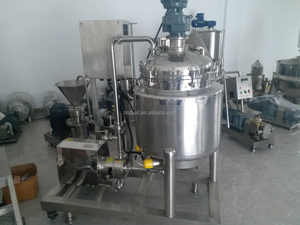 Tanque de mezcla y emulsión de cosméticos con tanque de alta CIZALLA PARA crema, lociones, cuidados de la piel, protector solar - Product Image 6