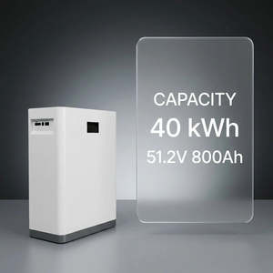 Home Energy Storage <b>Battery</b> 30kWh 51.2V 600Ah LiFePO4 Wall <b>Mounted</b> For Residential Use - Product Image 2