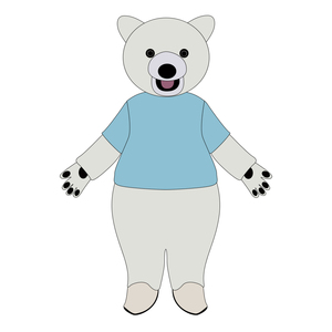 Costume de mascotte réaliste pour <span class=keywords><strong>adulte</strong></span> à prix avantageux, <span class=keywords><strong>ours</strong></span> polaire blanc en fourrure, costume de mascotte personnalisé, personnage de dessin animé - Product Image 4