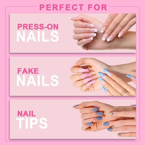 Colle à ongles non toxique 8g à tenue forte, colle longue durée pour faux ongles, colle à appliquer au pinceau, très vendue - Product Image 2