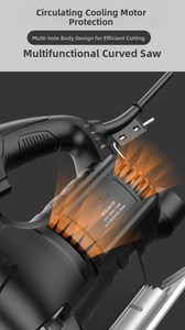 Sierra de calar multifuncional OEM, motosierra <span class=keywords><strong>manual</strong></span> a batería de grado industrial y doméstico <span class=keywords><strong>para</strong></span> cortar <span class=keywords><strong>madera</strong></span> - Product Image 3