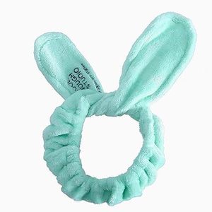 Bandeaux <span class=keywords><strong>de</strong></span> spa pour femmes, pour maquillage et soins du visage, avec logo personnalisé, pour le lavage du visage et la douche - Product Image 4
