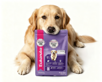 Sacs personnalisés à fond plat pour aliments pour animaux de compagnie, en aluminium et plastique Mylar scellé, pour friandises pour chiens et sushis