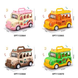 एडाट कास्ट मेटल पुल बैक क्लासिक कार ओपन डोर सुशी कार्टून एलॉय कार बच्चों के लिए संगीत लाइट के साथ - Product Image 6