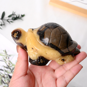 Nouvelle Arrivée Sculpture en Cristal Guérisseur Artisanat en Pierre Sculptures de Tortues en Septarium Sculptures d'Animaux en Cristal - Product Image 2