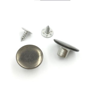 Botón de Latón Personalizado con Logotipo, Forma Plana Plateada de 17 mm para Jeans de <span class=keywords><strong>Hombre</strong></span> - Product Image 3