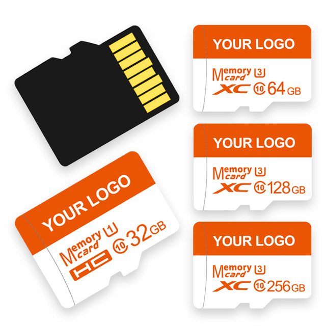 Original 256GB TF Memory Card 128gb 64GB 32GB SD Card U3 Speed Bulk Discount Compatible with GoPro/Dash Cam Made of Plastic