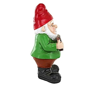 Statue de jardin en résine <span class=keywords><strong>Mr</strong></span>. <span class=keywords><strong>Bad</strong></span> Attitude, gnome impoli. Décorations de jardin en résine pour l'extérieur - Product Image 3