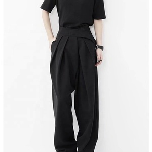 <span class=keywords><strong>Pantaloni</strong></span> invernali <span class=keywords><strong>eleganti</strong></span> modesti <span class=keywords><strong>pantaloni</strong></span> lunghi di colore nero solido per le donne MS088 - Product Image 1