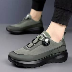 Chaussures <span class=keywords><strong>de</strong></span> Randonnée <span class=keywords><strong>Homme</strong></span> à Bouton Rotatif – Baskets <span class=keywords><strong>de</strong></span> Sport Antidérapantes à Semelle Épaisse pour Activités <span class=keywords><strong>de</strong></span> Plein Air et Loisirs – Vente en Gros - Product Image 4
