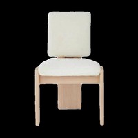 Fauteuil de luxe simple et tendance à dossier haut pour café, salon de thé, gîte, hôtel, ou salle à manger à domicile
