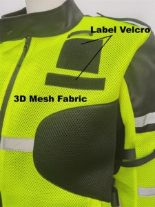 CE blusão de alta visibilidade para motocicleta, jaqueta de arco-íris para homens, uniforme esportivo à prova de vento para motociclismo, roupa de trabalho para motocicletas - Product Image 3