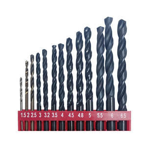 Set di Punte Elicoidali DB IMPA 630252 in Acciaio ad Alta Velocità, Finitura Zincata, Impermeabili, per Uso Marino, 6.5mm, per Foratura Metalli - Product Image 2
