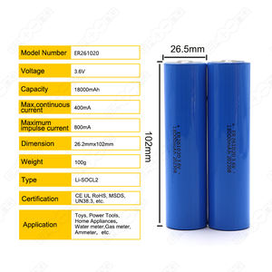 Di alta qualità 261020 3.7v 18000mah batteria ricaricabile Li ioni di batteria per utensili elettrici batteria - Product Image 4
