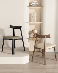 Moderno semplice in legno massello sedia da pranzo Nordic ristorante schienale sedia mobili per la casa studio Hotel tavolo da pranzo <span class=keywords><strong>e</strong></span> sedia sgabello - Product Image 6