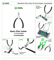 2UUL DA83 - Alicates de Corte Diagonal Profesionales para Reparación de Electrónica, Alicates de Corte de Alambre Manuales Básicos, Herramienta Manual para Reparación de Teléfonos