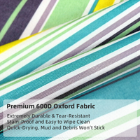 Tapis de sol imperméable, résistant à l'humidité, antidérapant, en tissu Oxford résistant à l'usure, pour tente, camping, plage, pique-nique, avec logo