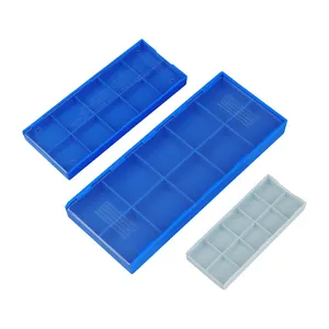 CNC Carbide Indexable Inserts Tungsten Carbide Inserts Plastic Boxes