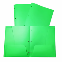 Promotion Fabricant : Fichiers en plastique PP perforés A4, étanches, à 3 trous, pour fournitures scolaires et de bureau – Vente en gros