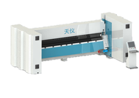 Máquina Plegadora CNC Serie TYSK - Plegadora Automática de Chapa Metálica de 10 Ejes Servo con Pantalla Táctil y Control Programable