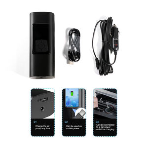새로운 이미지 빠른 인플레이션 압력 휴대용 공기 펌프 무선 전기 스쿠터 및 자전거 타이어 팽창기 자전거용 1S 휠 팽창기 - Product Image 2