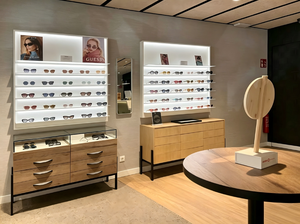 Custom LED Eyewear Sunglasses <b>Display</b> <b>Cabinets</b> | Eco-Friendly Optical Store Furniture Full Set | Modern Retail Shop Fit Solution - Product Image 2