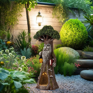 شجرة في الهواء الطلق رجل أدى ضوء حديقة الشمسية زخرفة - Product Image 3