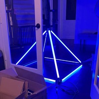 Tube et barre de pixels LED SMD5050 DMX512 Matrix Light IP65 avec contrôleur, éclairage de scène RVB