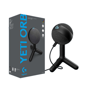 Logitech Yeti Orb <span class=keywords><strong>USB</strong></span> <span class=keywords><strong>Microphone</strong></span> Chơi Game RGB Hiệu ứng Ánh Sáng Tụ Nâng Cấp <span class=keywords><strong>Snowball</strong></span> <span class=keywords><strong>Microphone</strong></span> Type-C Giao Diện Cardioid Wir - Product Image 1