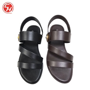 Clásico antideslizante cómodo ligero resistente al desgaste suave PU TPR romano gladiador <span class=keywords><strong>sandalias</strong></span> para Mujeres Hombres - Product Image 3