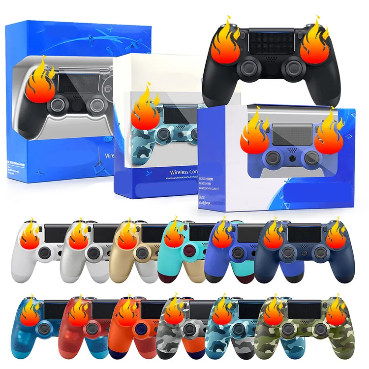 22 farbe Anpassen Joysticks Game Controller Wireless Gamepad PS4 Controller Wireless Controles de PS4
