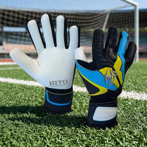 Gants de gardien de but en caoutchouc haute densité de qualité supérieure, nouvelle arrivée, meilleur choix pour les joueurs de football, vêtements de football en silicone de haute qualité - Product Image 4