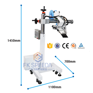 Tự động dây chuyền lắp ráp bề mặt phẳng labeler cho túi mỹ phẩm Túi tự dính Stickers trường hợp <span class=keywords><strong>Top</strong></span> <span class=keywords><strong>Label</strong></span> Applicator - Product Image 2
