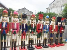 Géant <span class=keywords><strong>Casse</strong></span>-<span class=keywords><strong>Noisette</strong></span> Soldat de Noël grandeur nature 4, 5, 6 pieds, <span class=keywords><strong>Figurine</strong></span> de décoration de Noël d'extérieur, Grand <span class=keywords><strong>Casse</strong></span>-<span class=keywords><strong>Noisette</strong></span> - Product Image 5