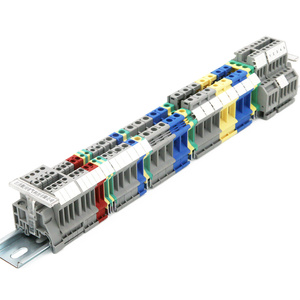Chiku ruk 10-drehsi Din Rail Nut loại vít cầ<span class=keywords><strong>u</strong></span> chì khối thiết bị đầ<span class=keywords><strong>u</strong></span> cuối dây nối với LED - Product Image 5