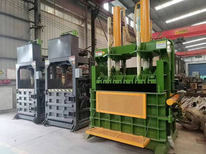 Équipement d'usine de recyclage Presse à balles hydraulique Presse à balles en plastique Machine à balles horizontale - Product Image 3