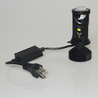 Pièces et accessoires automobiles, lampe LED de voiture 36W 3570 avec loupe, mini projecteur LED H4, ampoule de phare pour voiture