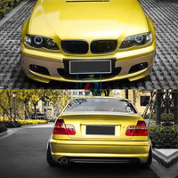 Kit carrosserie pour BMW E46 3, nouvelle série classique durable, avec capot moteur, ailes, spoiler arrière et pare-chocs