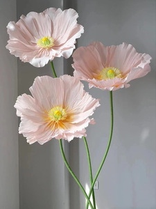 <span class=keywords><strong>Flores</strong></span> Gigantes Blancas para Decoración de Bodas al por Mayor, <span class=keywords><strong>Flores</strong></span> Artificiales Gigantes para Exhibición en Tiendas y Eventos, <span class=keywords><strong>Flores</strong></span> de Papel Gigantes - Product Image 4