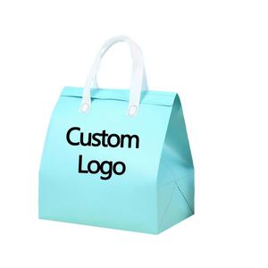 Custom Eco-Friendly 15L 30L Carton Thermo Cooler Bags Disposable Take Away Food Packaging Delivery Non Woven Aluminum Cartoon - Product Image 5