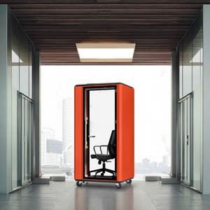 Nhà học tập cách âm bàn làm việc văn phòng Pod với cách âm điện thoại gian hàng cho nghiên cứu tối ưu và môi trường làm việc - Product Image 4