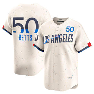 Kaus bisbol pria Jersey Los Angeles Connect 2025 pakaian ukuran Plus sesuai pesanan dengan seragam LOGO bordir dijahit - Product Image 6