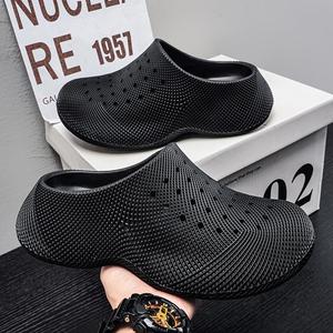 Nouveauté 2026 Sabots imprimés en 3D respirants à semelle épaisse pour hommes et femmes, antidérapants, en EVA, style plateforme, décontractés, pour la plage, l'intérieur et l'extérieur - Product Image 3