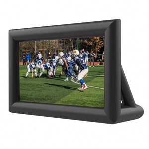 Proyector de patio trasero para exteriores de 14/16FT, cine enorme al aire libre, TV inflable para pantalla de cine, película - Product Image 1