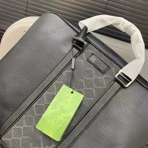 Sac à bandoulière de luxe pour homme, mallette d'affaires décontractée, grande capacité, durable, toutes saisons, pour ordinateur portable - Product Image 6
